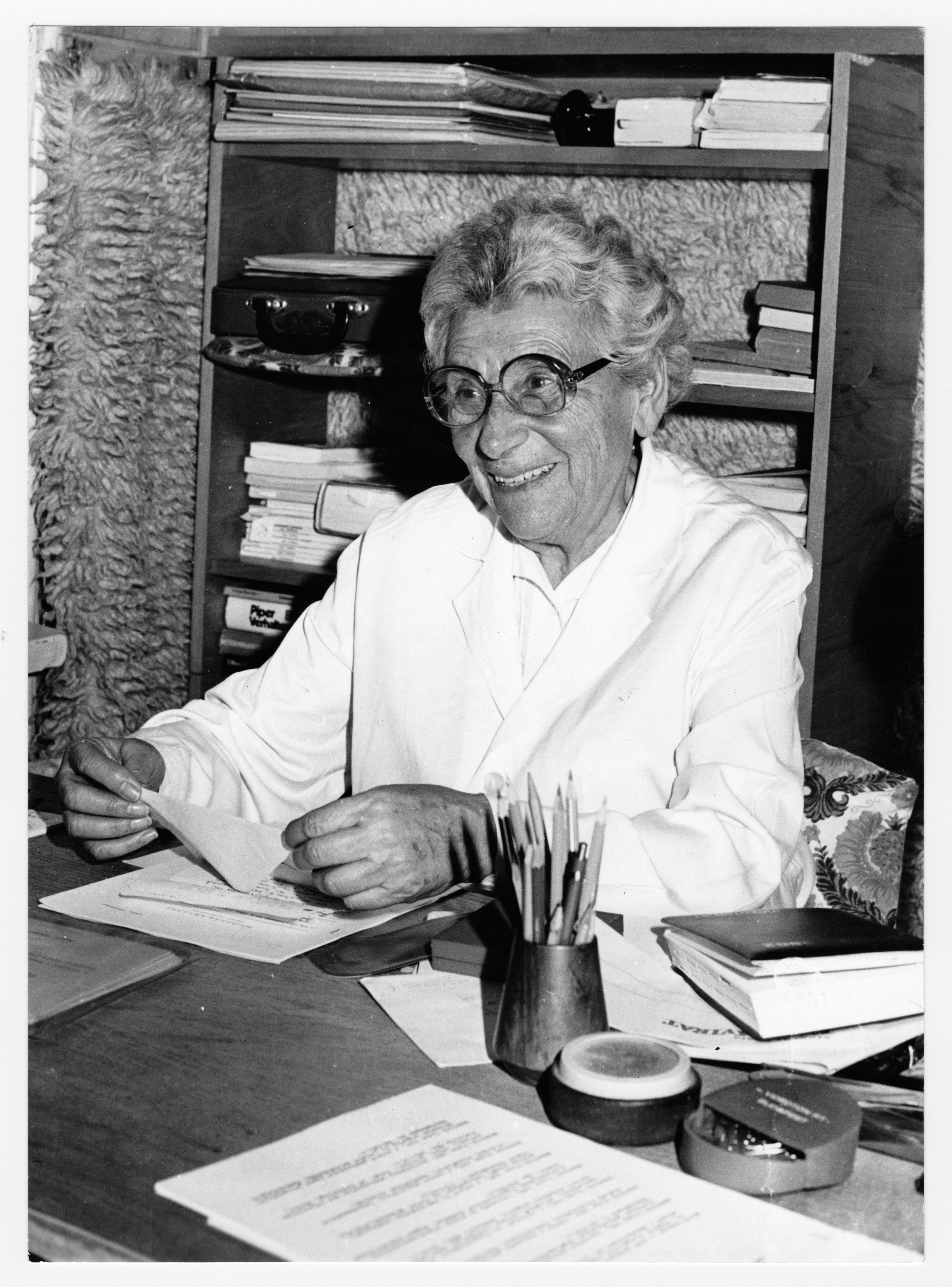 Ritratto di Emmi Pikler [per gentile concessione degli Archivi della APLH]